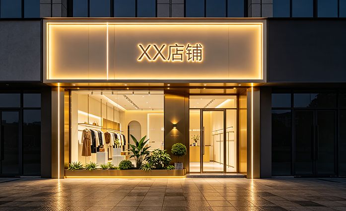 桑植如何选择适合的门头广告材质